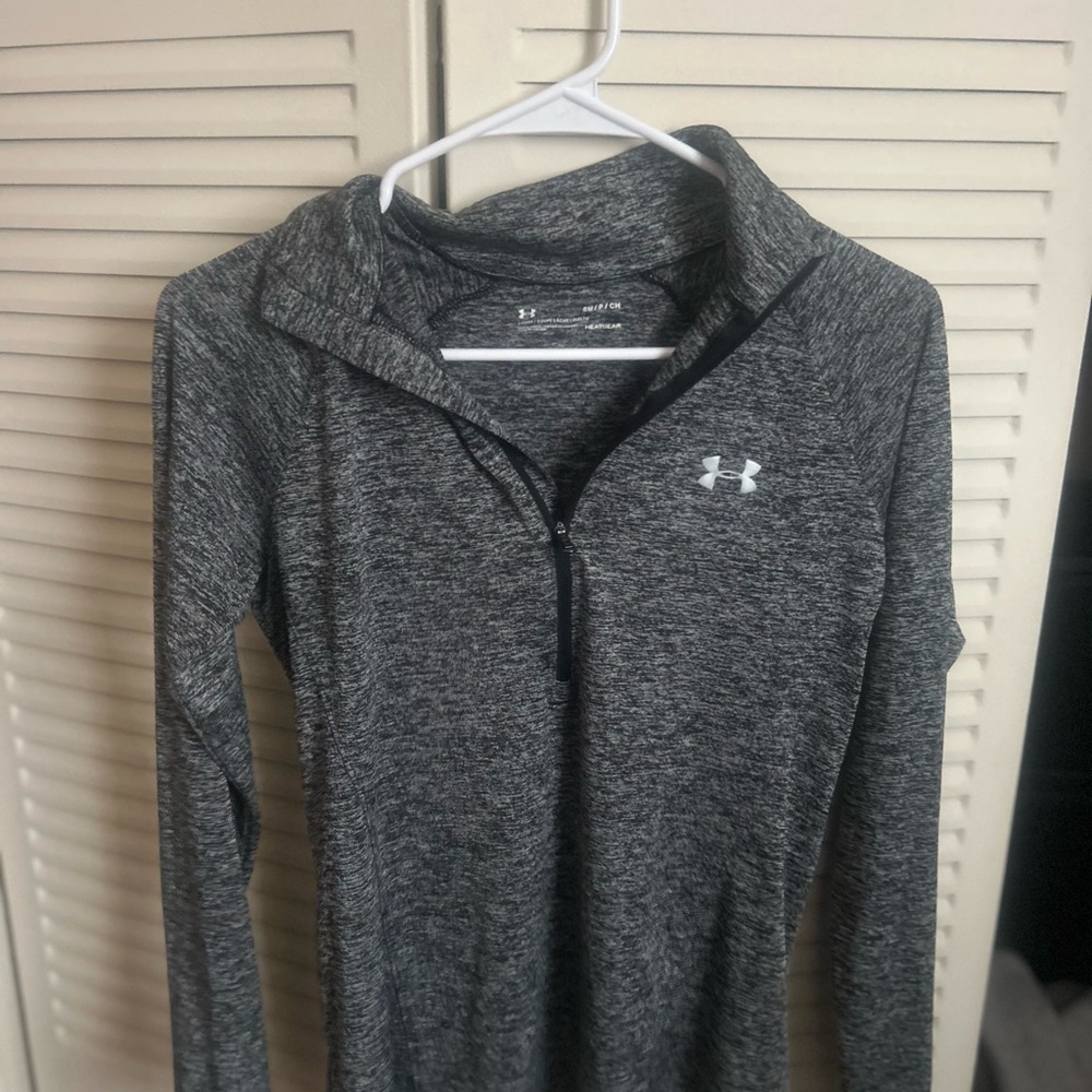 Under Armour Gray Quarter-Zip Pullover